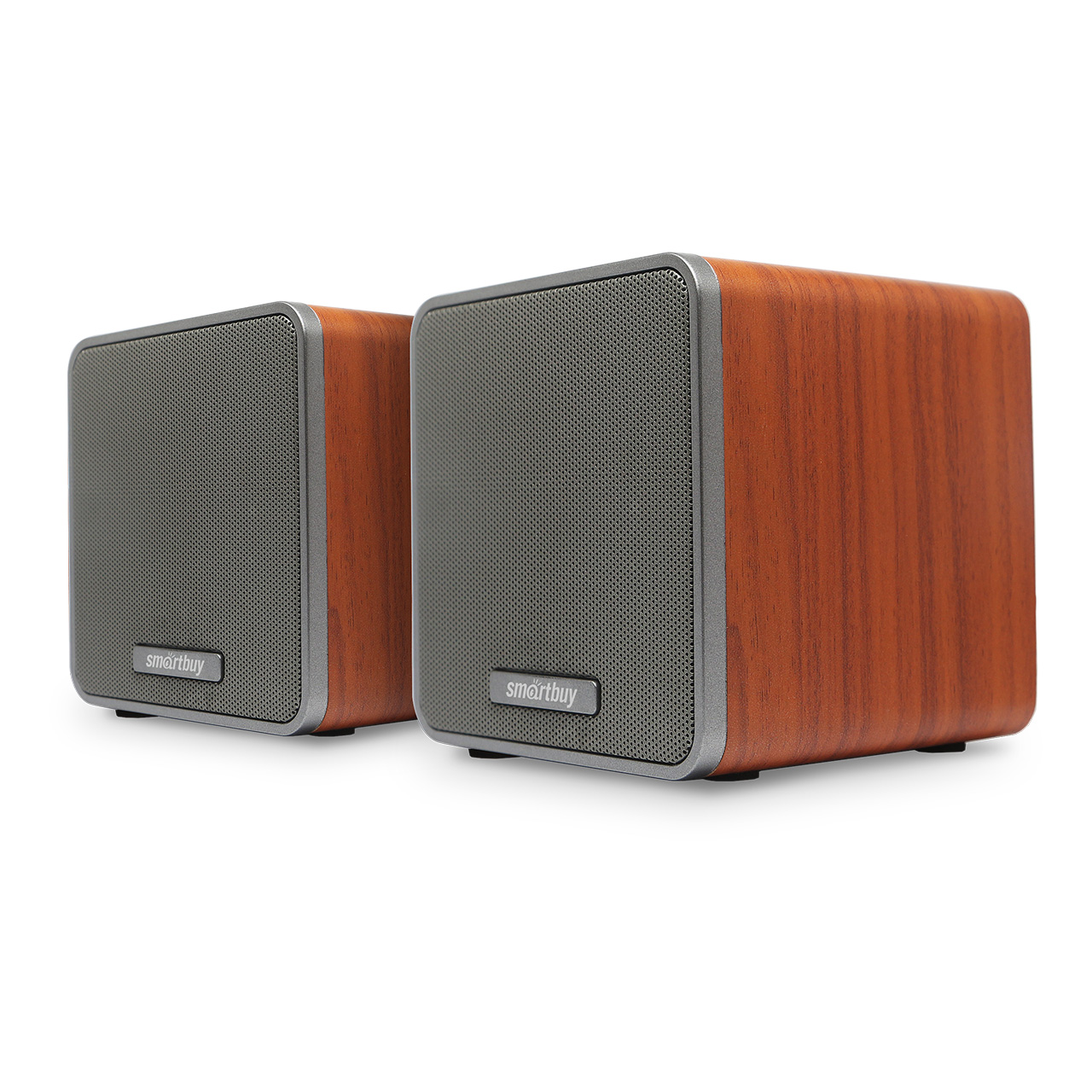

Акустика 2.0 SmartBuy CUBES, 6 Вт, коричневый (SBA-4700), CUBES
