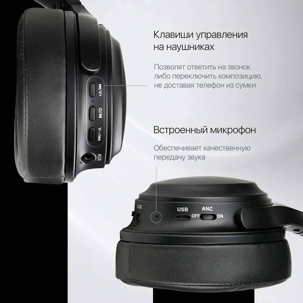 Беспроводная гарнитура Defender FreeMotion B535, черный (63535), 1129924  купить по цене 2400 руб в Новосибирске в интернет-магазине e2e4