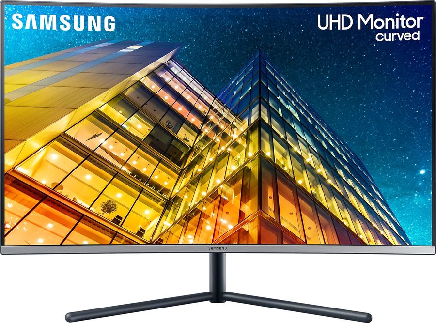 

Монитор 31.5" Samsung Curved LU32R590CWRXEN VA, изогнутый, 3840x2160 (16:9), 250кд/м2, 4мс, 178°/178°, HDMI, DisplayPort, черный (LU32R590CWRXEN), LU32R590CWRXEN