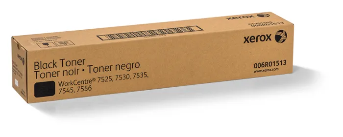 

Картридж лазерный Xerox 006R01513, черный, 26000 страниц, оригинальный для Xerox WC 7525/7530/7535/7545/7556, 0