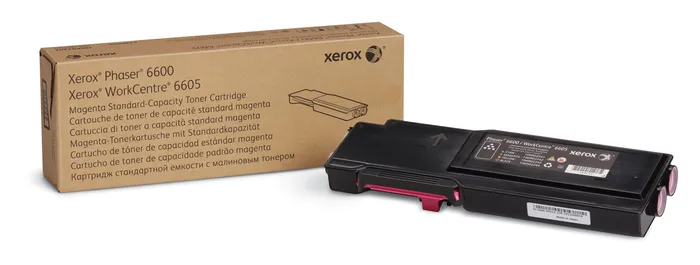 

Картридж лазерный Xerox 106R02246, пурпурный, 2000 страниц, оригинальный для Xerox Phaser 6600/ WC6605, 0