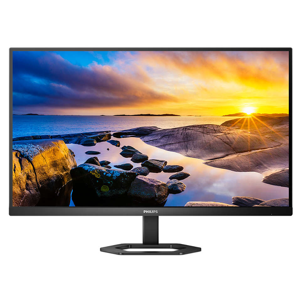 

Монитор 27" Philips 5000 27E1N5500LA VA, 2560x1440 (16:9), 300кд/м2, 1 мс, 178°/178°, HDMI, DisplayPort, черный (27E1N5500LA(00/01)), 27E1N5500LA