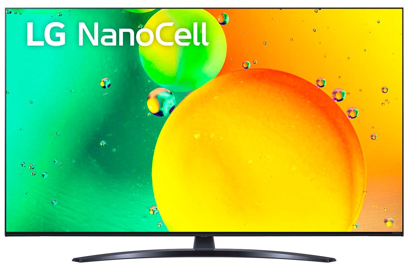 

Телевизор 55" LG 55NANO769QA, 3840x2160, DVB-T /T2 /C, HDMIx3, USBx2, WiFi, Smart TV, черный (55NANO769QA.ADKG), 55NANO769QA