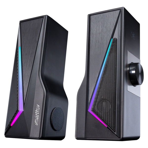 

Акустика 2.0 SmartBuy KOGG, 6 Вт, Bluetooth, подсветка, черный (SBA-4350), KOGG