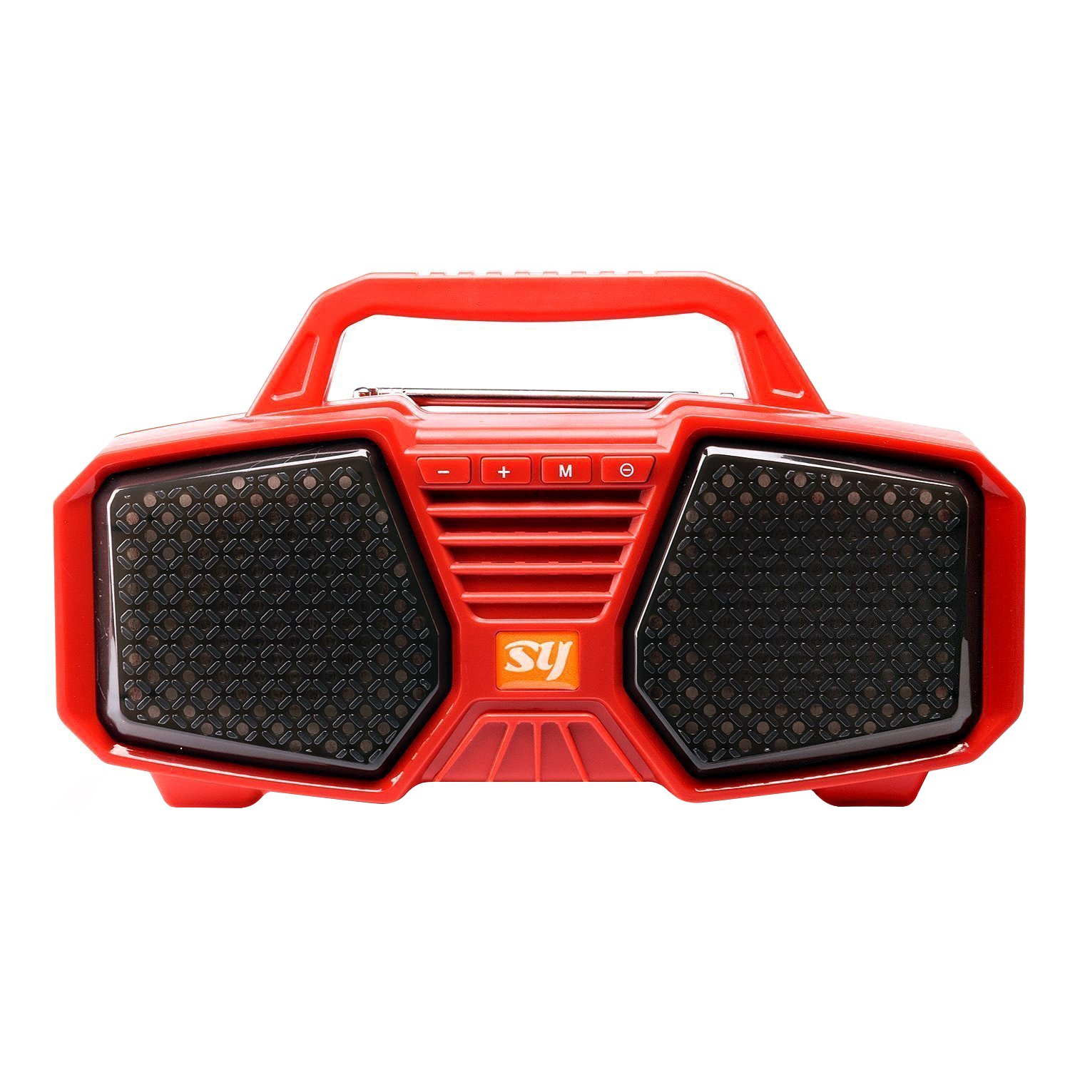 

Акустика портативная SY718, 10Вт, FM, AUX, USB, microSD, Bluetooth, подсветка, красный (119031), SY718