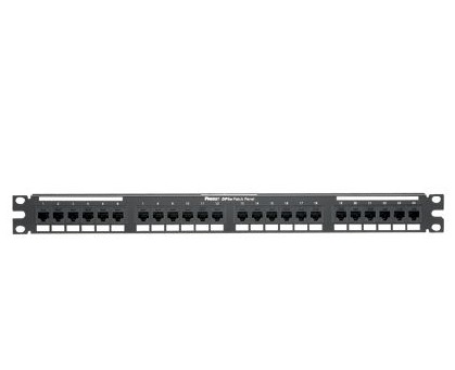 

Патч-панель в шкаф 19" 1U, порты: 24 x RJ-45 кат. 5e, черный, DP245E88TGY, PANDUIT (DP245E88TGY), DP245E88TGY