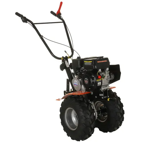 

Мотоблок Carver МТ-651W, 4.8 кВт, 6.5 л.с., бензиновый, максимальная ширина обработки 70 см, глубина культивирования 30 см (01.006.00026), МТ-651W
