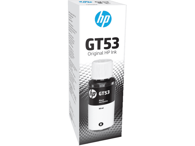 Чернила HP GT53, 90 мл, черный, оригинальные, пигментные для Smart Tank 510, 610 (1VV22AA)