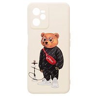 

Чехол-накладка SC307 для смартфона Oppo realme C35, силикон/пластик, серый (208894)