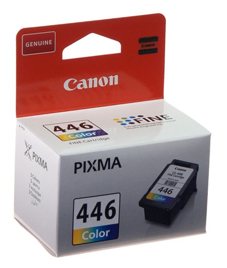 

Картридж струйный Canon CL-446 (8285B001), голубой/пурпурный/желтый, оригинальный, объем 9 мл, ресурс 180 страниц для Canon Canon PIXMA-iP2840 / MG2440 / MG2540 / MG2940 / MX494, CL-446