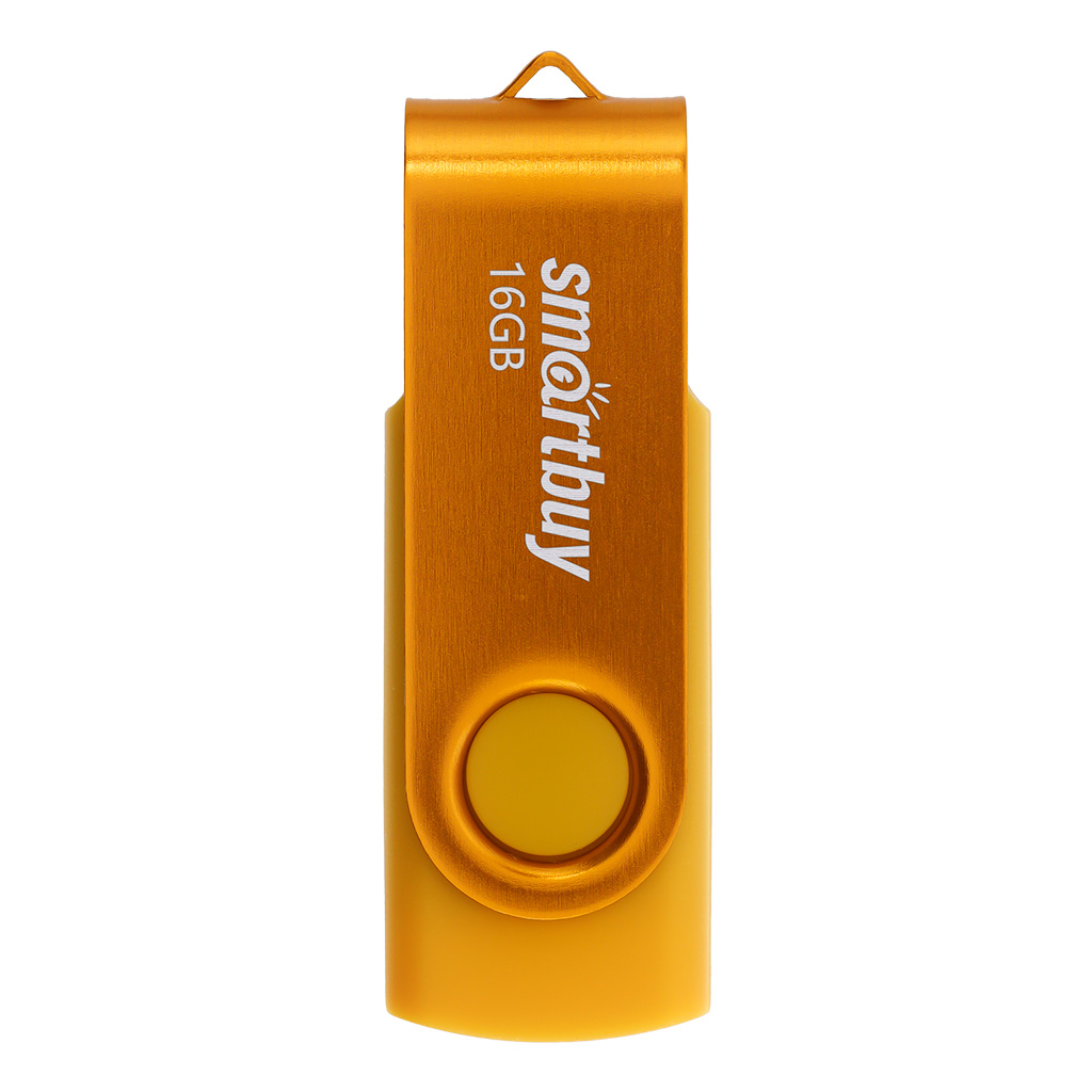 

Флешка 16Gb USB 2.0 SmartBuy Twist SB016GB2TWY, желтый (SB016GB2TWY), SB016GB2TWY
