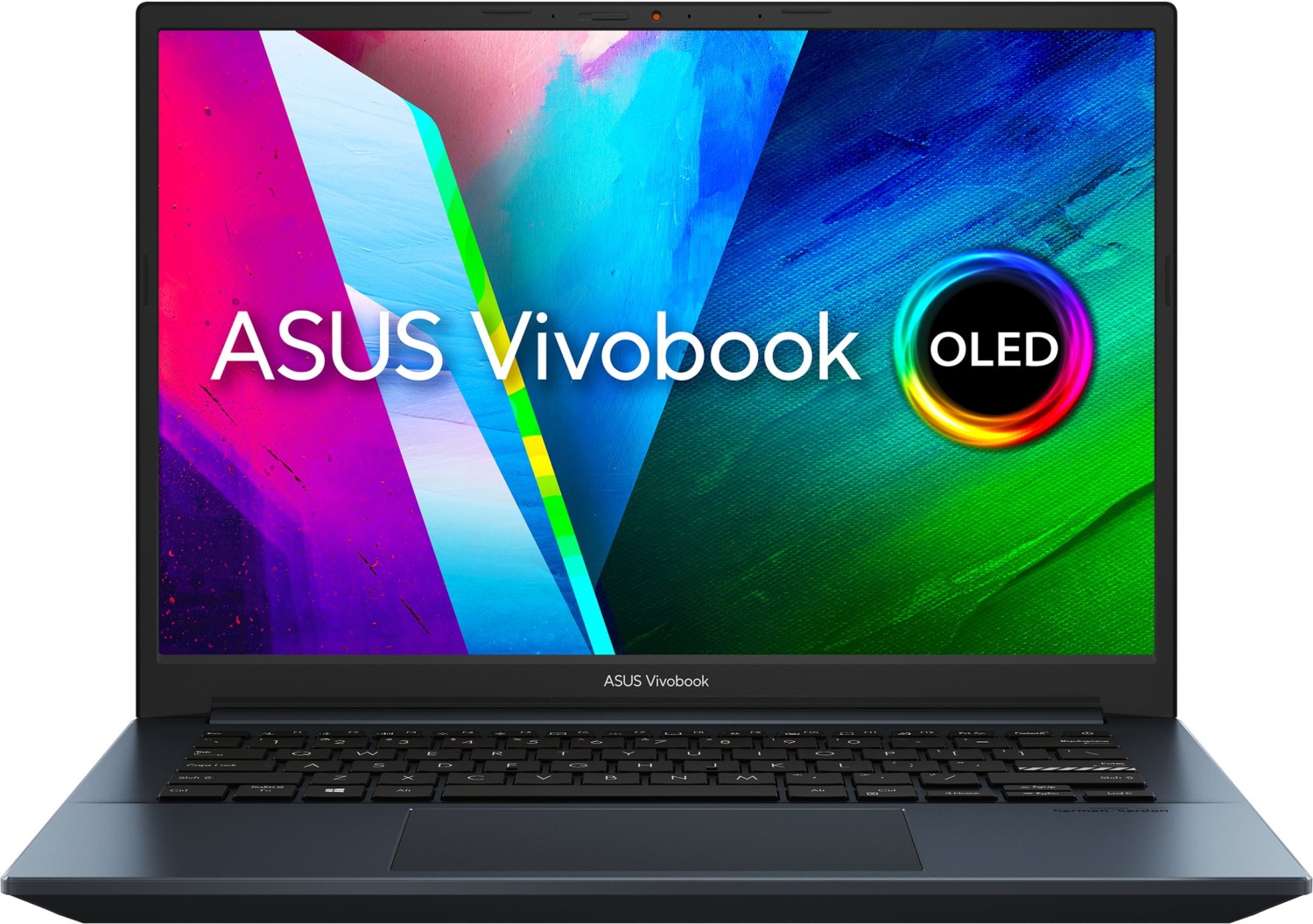 

Ноутбук ASUS VivoBook Pro 14 K3400PH-KM310W 14" OLED 1920x1080, Intel Core i7 11370H 3.3GHz, 16Gb RAM, 1Tb SSD, NVIDIA GeForce GTX 1650-4Gb, W11, синий (90NB0UX2-M009E0), K3400PH-KM310W