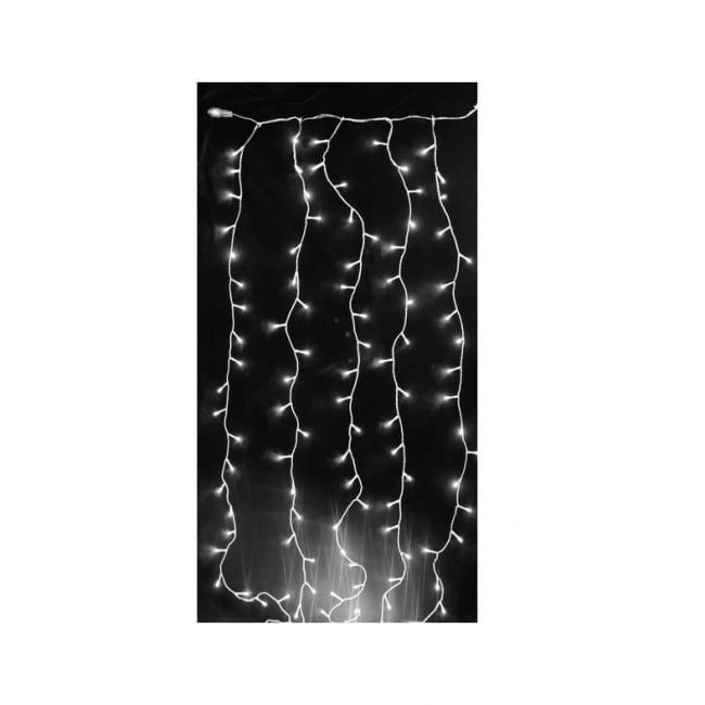 

Гирлянда SHLIGHTS LDCL368-W-E светодиодная занавес, ламп: 368шт., 1.5м x 1.5м, от сети, белый (4690601035547), LDCL368-W-E