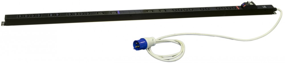 

Блок розеток (PDU) Hyperline, 1U, кол-во розеток:24 (20xC13/4xC19), 32А, черный, кабель питания 3 м (SHE-20IEC-4BIEC-B-3PVB)