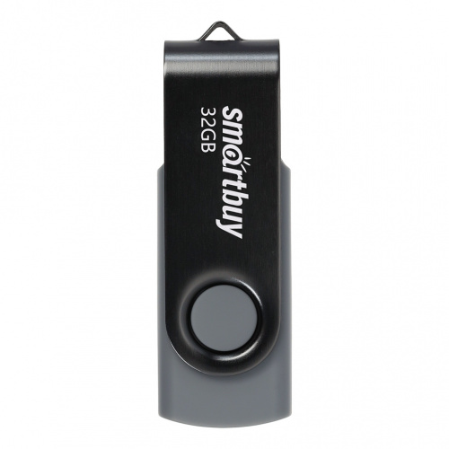 

Флешка 32Gb USB 2.0 SmartBuy Twist SB032GB2TWK, черный (SB032GB2TWK), SB032GB2TWK