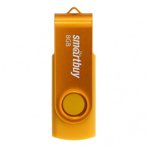 

Флешка 8Gb USB 2.0 SmartBuy Twist SB008GB2TWY, желтый (SB008GB2TWY), SB008GB2TWY