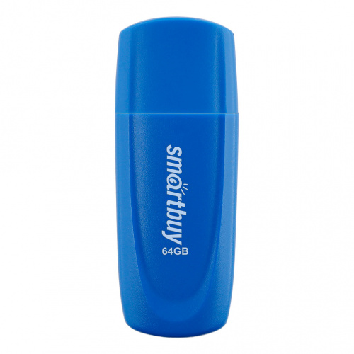 

Флешка 64Gb USB 2.0 SmartBuy Scout SB064GB2SCB, синий (SB064GB2SCB), SB064GB2SCB