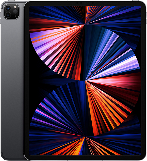 

Планшет Apple iPad Pro 2021 12.9" 2732x2048 IPS, Apple M1, 8Gb RAM, 256Gb, WiFi, BT, iPadOS, серый космос (MHNH3AB/A), 2021