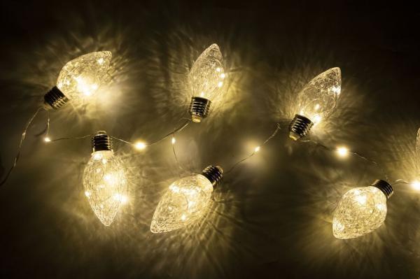 

Гирлянда SHLIGHTS LDM50WW-BO-BS светодиодная нить, ламп: 50шт., 1.5м, режимов: 8, от батареек, теплый белый (4690601047441), LDM50WW-BO-BS