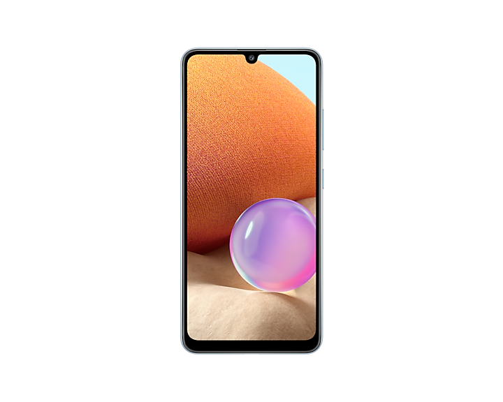 

Смартфон Samsung Galaxy A32, 6.4" 1080x2400 Super AMOLED, MediaTek Helio G80, 4Gb RAM, 64Gb, 3G/4G, NFC, Wi-Fi, BT, 4xCam, 2-Sim, 5000mAh, USB Type-C, Android 11, голубой (SM-A325FZBDSKZ), Galaxy A32