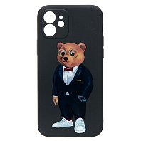 

Чехол-накладка SC307 для смартфона Apple iPhone 12, силикон, серый (212566 )