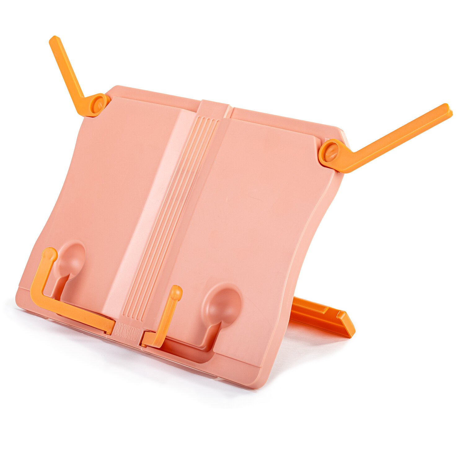 Подставка ЮНЛАНДИЯ, 1 отделение, пластик, розовый/оранжевый (237906)