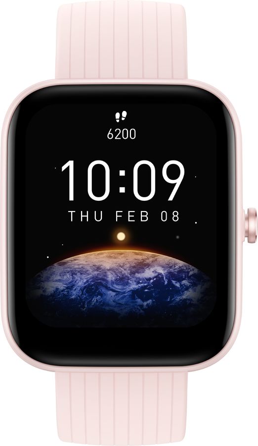 

Смарт-часы Amazfit Bip 3, 1.69" TFT, розовый (6972596104919), Bip 3