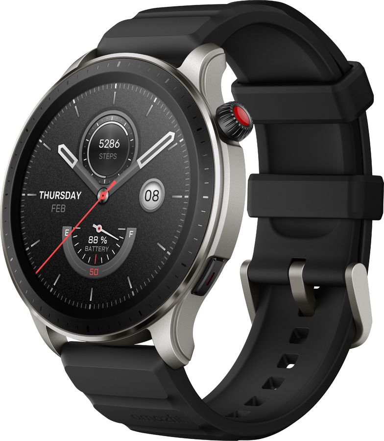 

Смарт-часы Amazfit GTR 4, 1.43" Amoled, черный (6972596105718), GTR 4