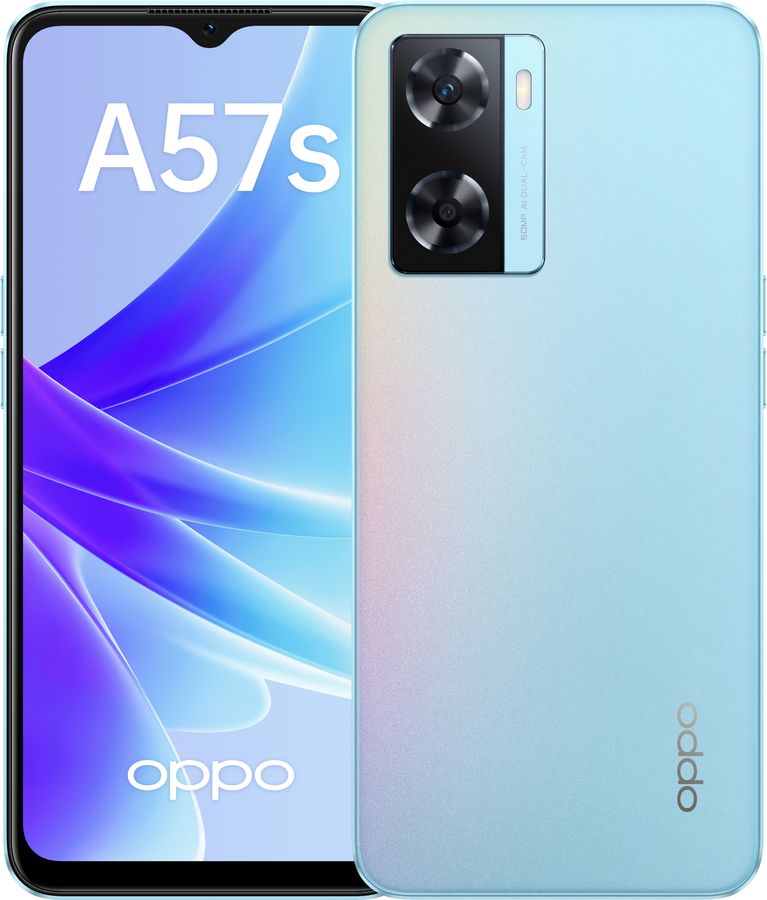 Смартфон OPPO A57S 4Gb/64Gb Android голубой (OPP-2385.4-64.BL)