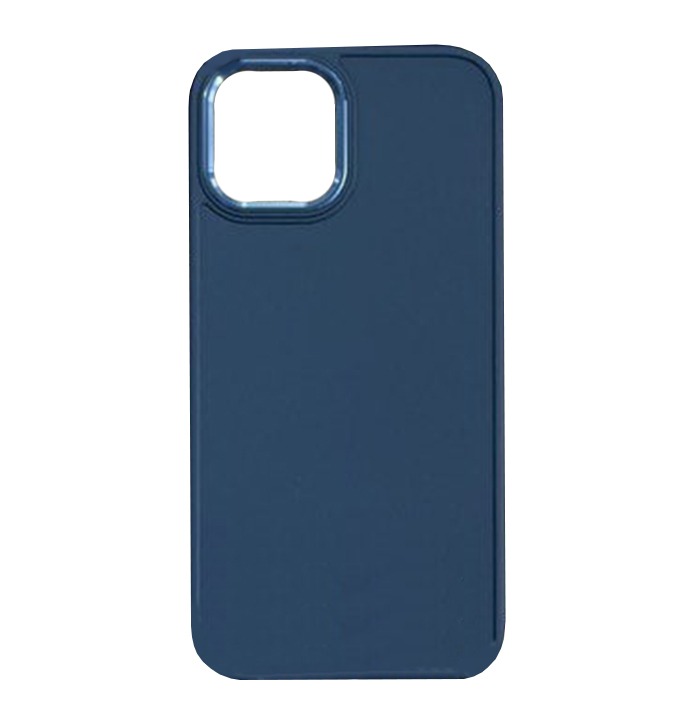 

Чехол для смартфона Apple iPhone 12/12 Pro, силикон, темно-синий (210141)