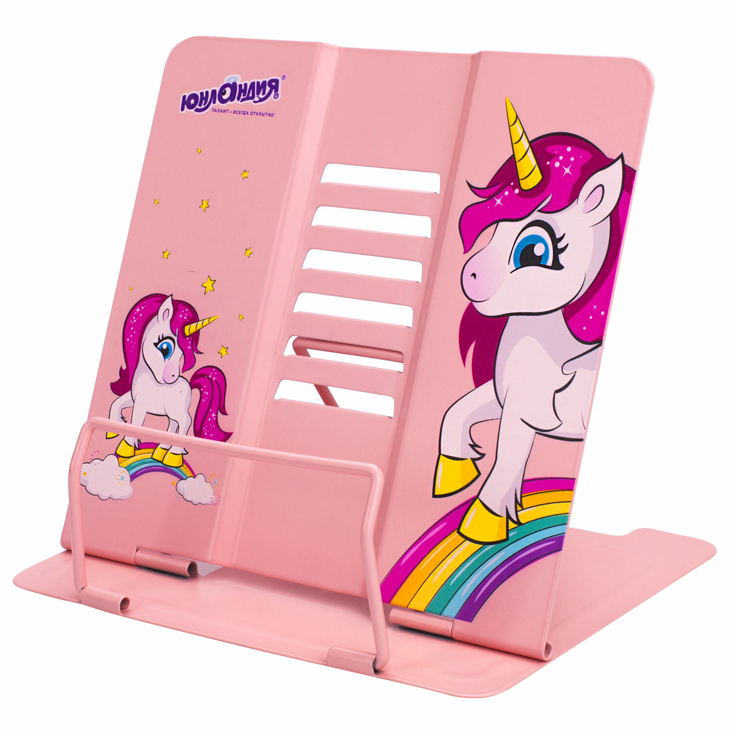 

Подставка ЮНЛАНДИЯ Neon Unicorn, 1 отделение, металл, розовый (237575), Neon Unicorn
