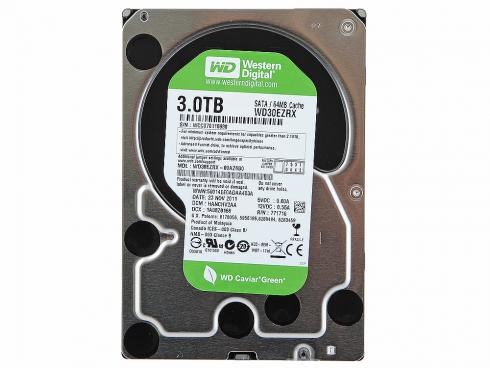 Жесткий диск (HDD) Western Digital 3Tb (WD Caviar Green 3 TB (WD30EZRX))