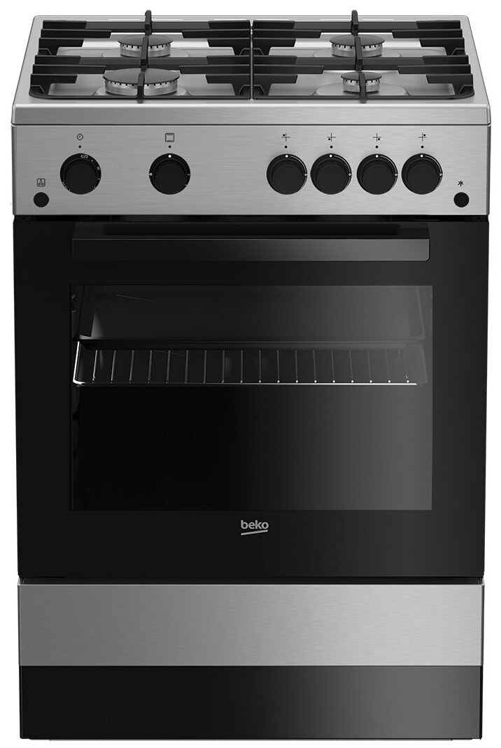 

Плита газовая Beko FSGT62130DXO, серебристый (7787182115), FSGT62130DXO