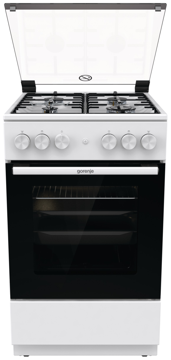 

Плита газовая Gorenje GE5A21WH, белый (GE5A21WH), GE5A21WH