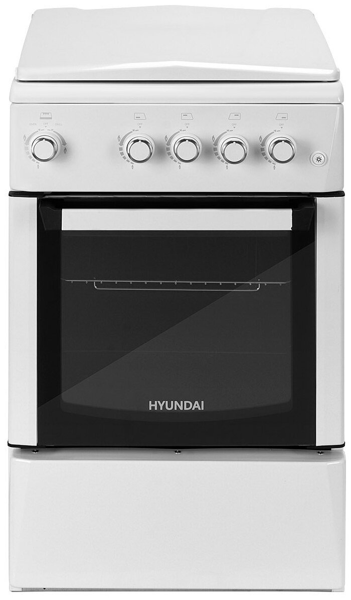 

Плита газовая Hyundai RGG225, белый (RGG225), RGG225
