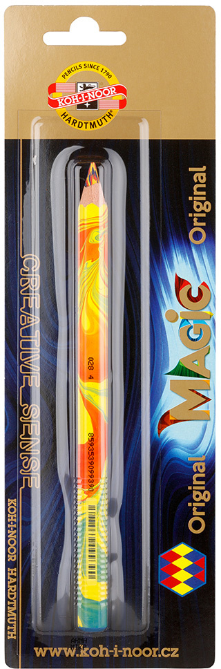 

Набор цветных карандашей KOH-I-NOOR Magic 3405, шестигранные, 1 шт., заточенные (3405001008BL), 3405