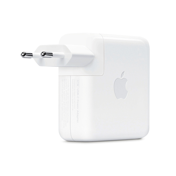 Сетевое зарядное устройство Apple 61W, 1USB, USB Type-C, Quick Charge, PD, белый (MRW22ZM/A) отказ от покупки, незначительные следы эксплуатации, полный комплект