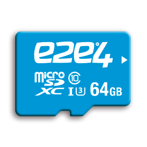 Карта памяти 64Gb microSDXC e2e4 Ultimate Class 10 UHS-I U3 без адаптера (OT64GMSD10U3) б/у вскрыта упаковка, не подошла