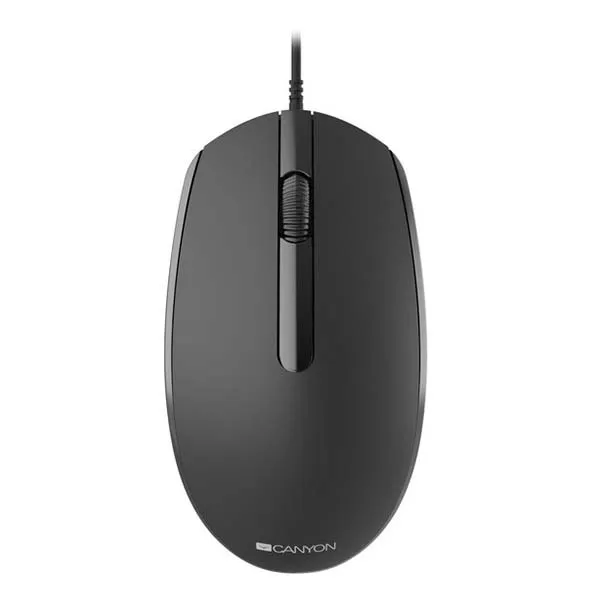 

Мышь проводная Canyon CNE-CMS10B, 1000dpi, оптическая светодиодная, USB, серый (CNE-CMS10B), CNE-CMS10B