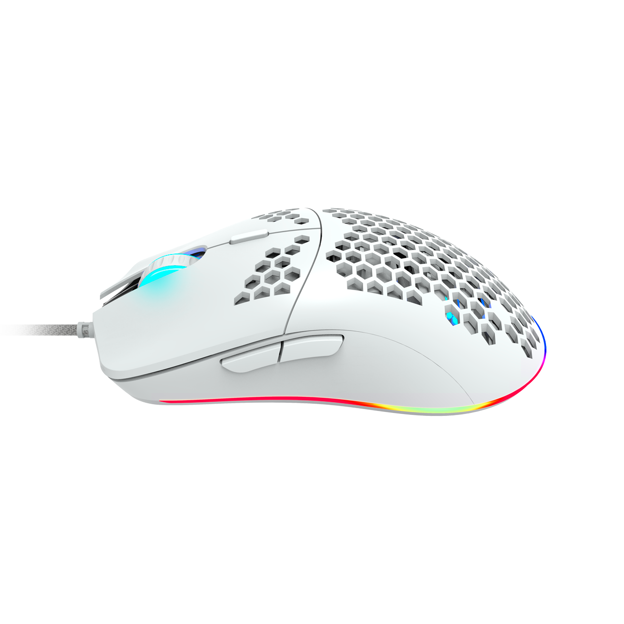

Мышь проводная Canyon CND-SGM11W, 4200dpi, оптическая светодиодная, USB, белый (CND-SGM11W), CND-SGM11W