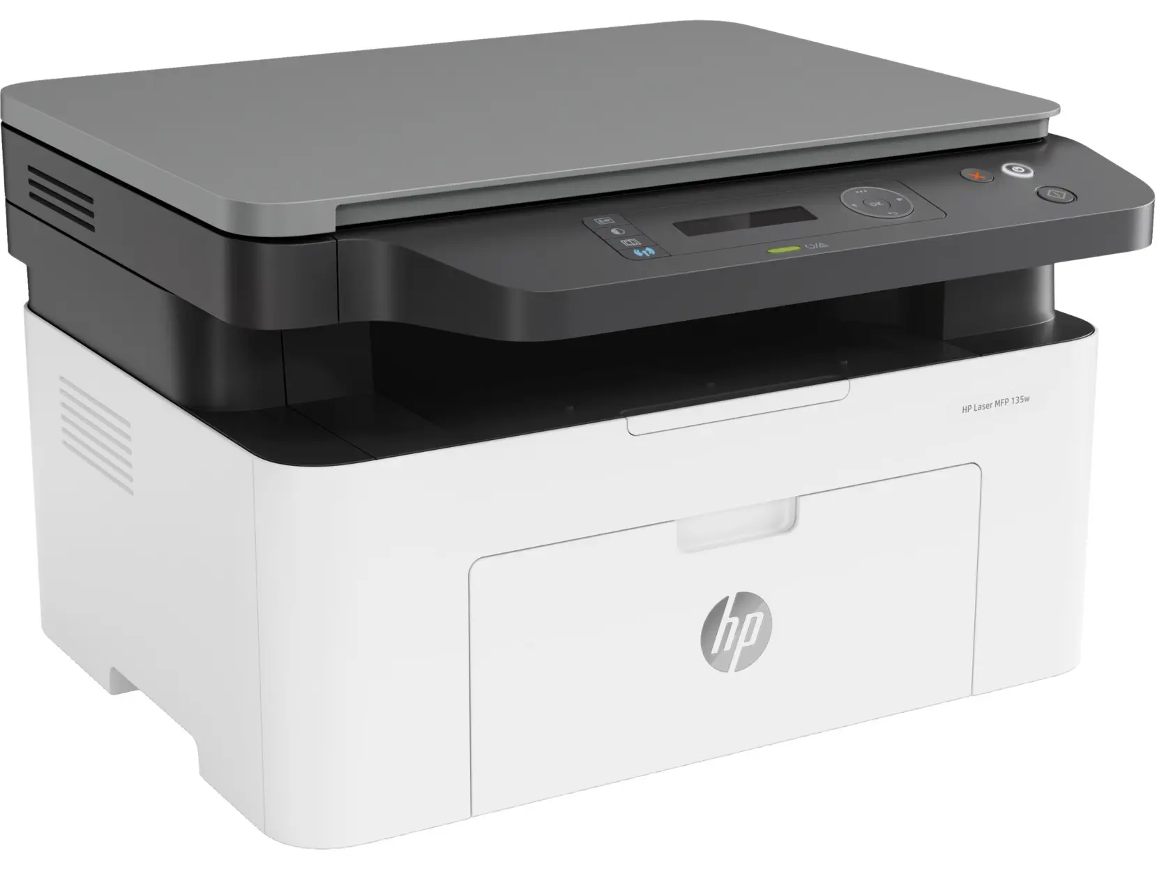 МФУ лазерный HP Laser 135w, A4, ч/б, 20стр/мин (A4 ч/б), 1200x1200dpi, Wi-Fi, USB (4ZB83A) Плохая упаковка