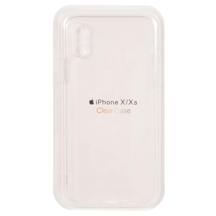 

Чехол Clear Case для смартфона Apple iPhone X/XS, силикон, прозрачный (886722)