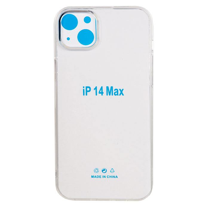 

Чехол Clear Case для смартфона Apple iPhone 14 Max, силикон, прозрачный (271727)
