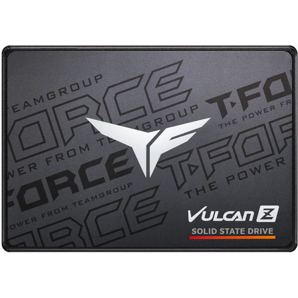 

Твердотельный накопитель (SSD) Team Group 512Gb T-FORCE VULCAN Z, 2.5", SATA3 (TG_T253TZ512G0C101) Retail