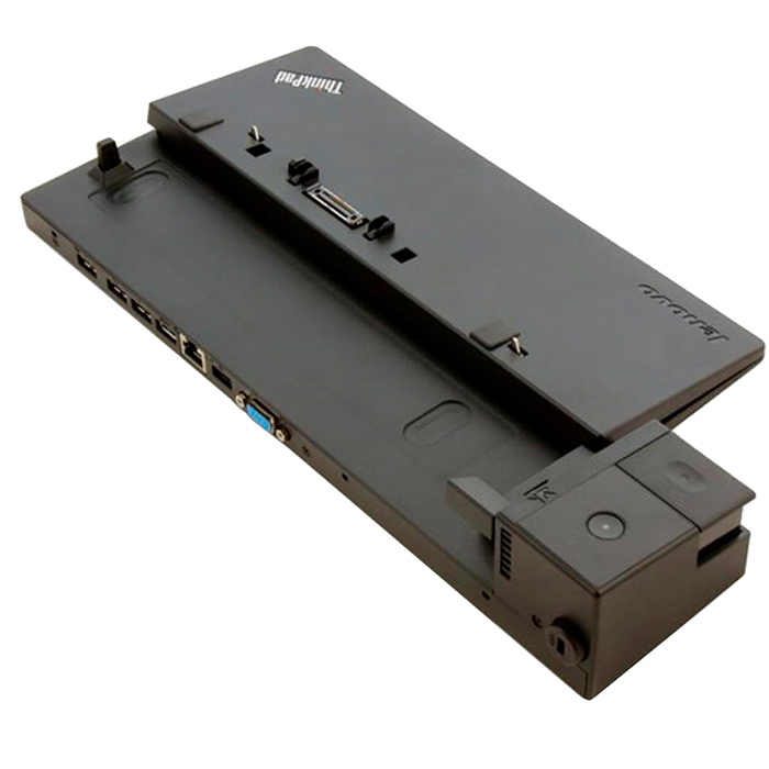Док-станция Lenovo ThinkPad Basic Dock 65W для L540/L440/T540p/T440/T440p/X240 (40A00065EU) б/у. царапины по корпусу. комплект (коробка, док станция, мануалы, блок питания)