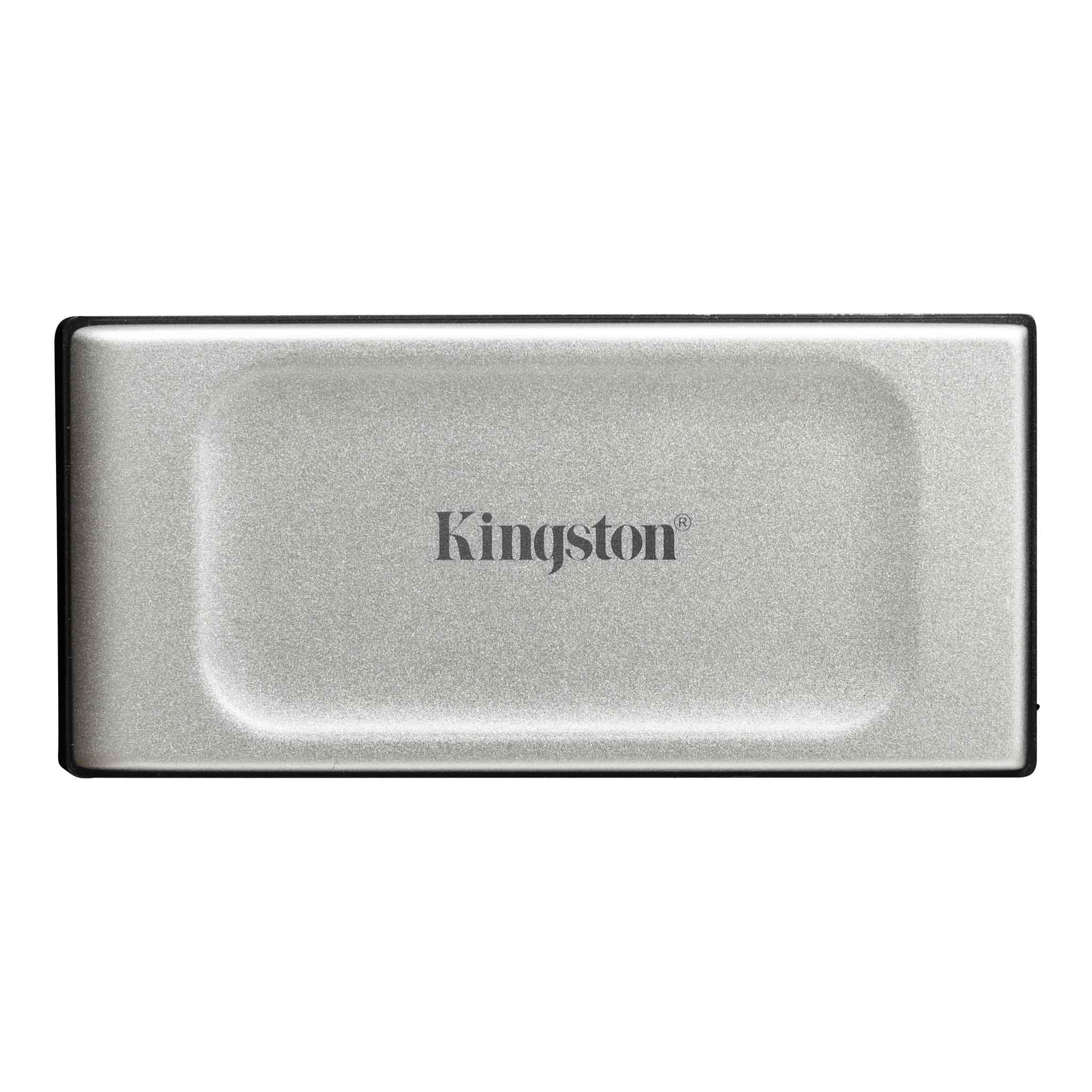 

Внешний SSD Kingston 2Tb XS2000, USB 3.2 Gen 2 Type-C, серебристый (SXS2000/2000G), SXS2000/2000G