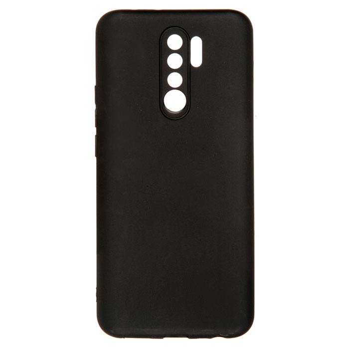 

Чехол для смартфона Xiaomi Redmi 9, силикон, черный (801341)