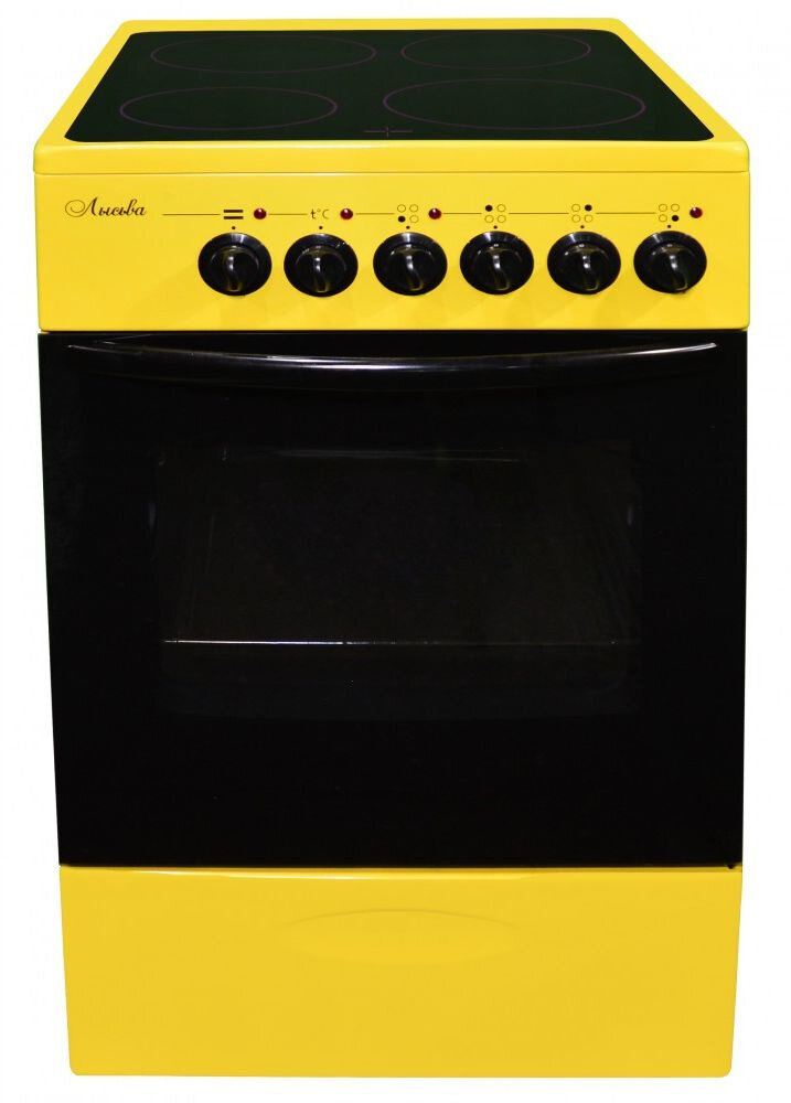 Плита электрическая Лысьва EF4002MK00, желтый (EF4002MK00)