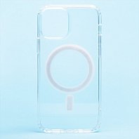 

Чехол-накладка для смартфона Apple iPhone 12 Pro Max, силикон, прозрачный (209135)