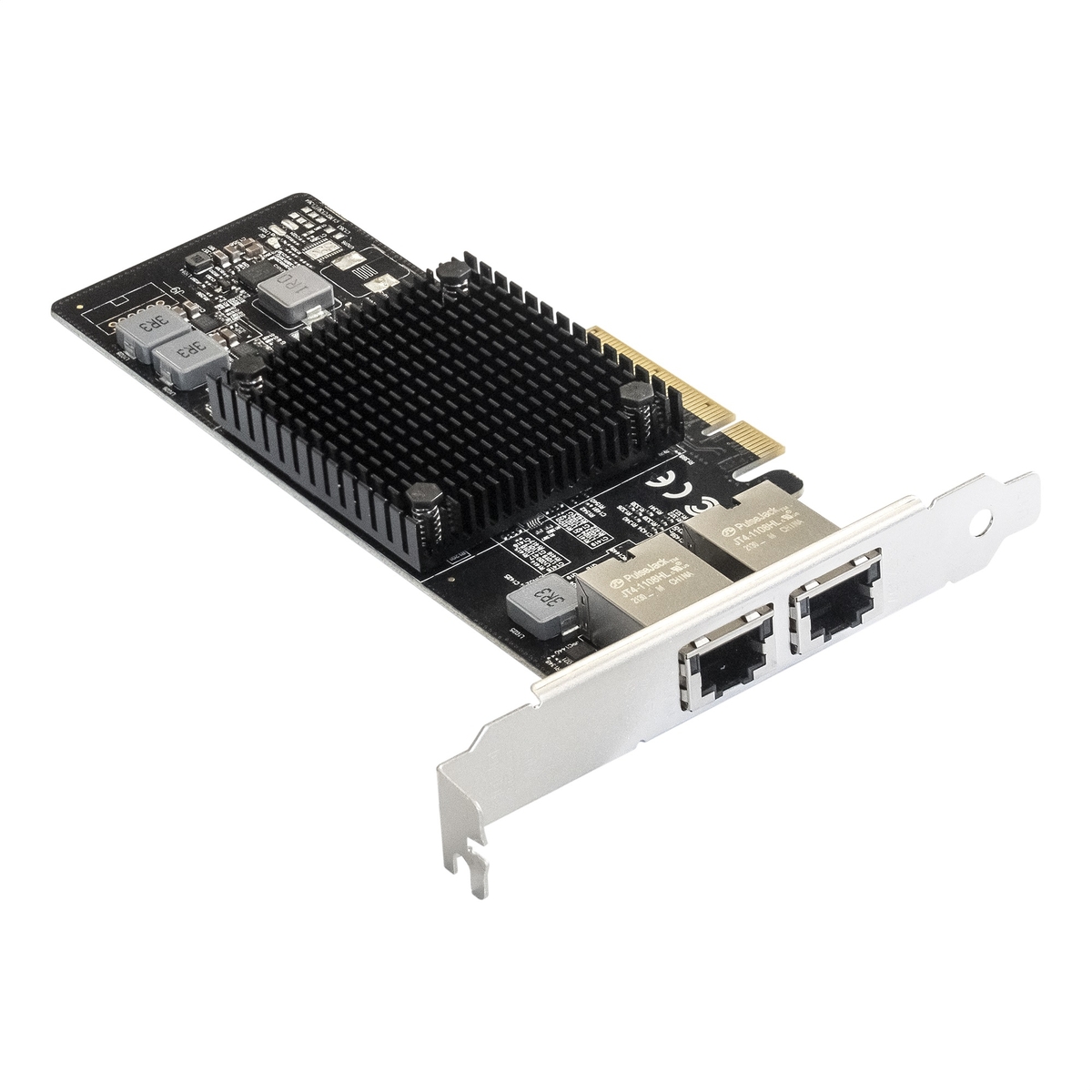 Сетевая карта ExeGate EXE-X550-T2, 2xRJ-45, 10 Гб/с